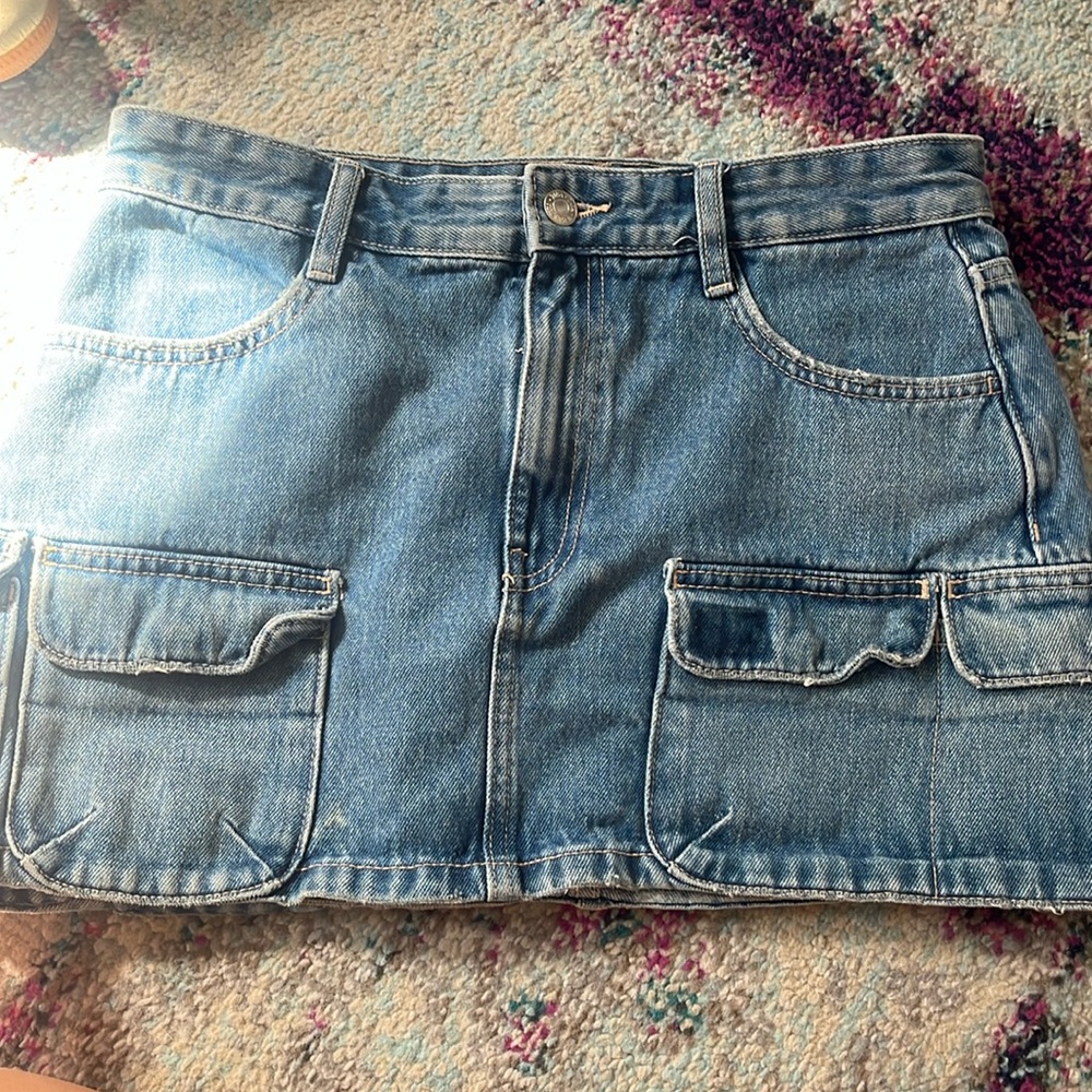 Zara cargo skirt